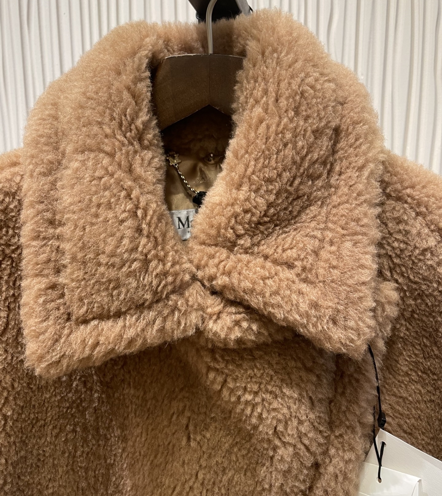 MaxMara【TEBE】最新作 テディベア ケープ キャメル☆関税込み (Max