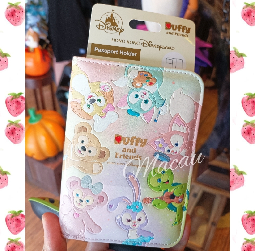香港ディズニー☆ダッフィー&フレンズ パスポートケース (Disney