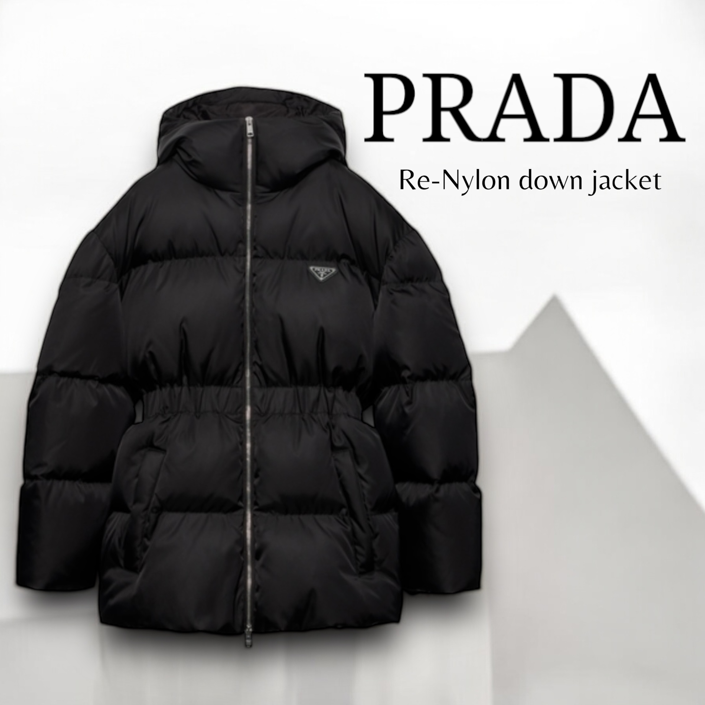 PRADA＊Re-Nylon down jacket ダウンジャケット＊送料込 (PRADA/ダウン