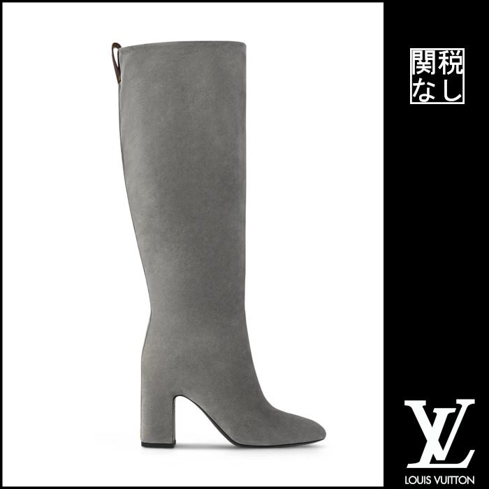 ルイヴィトン】ドナ・ライン ブーツ スエードカーフ (Louis Vuitton