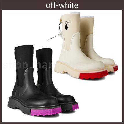 Off-White(オフホワイト) レインブーツ(レディース) - ブランド通販のBUYMA