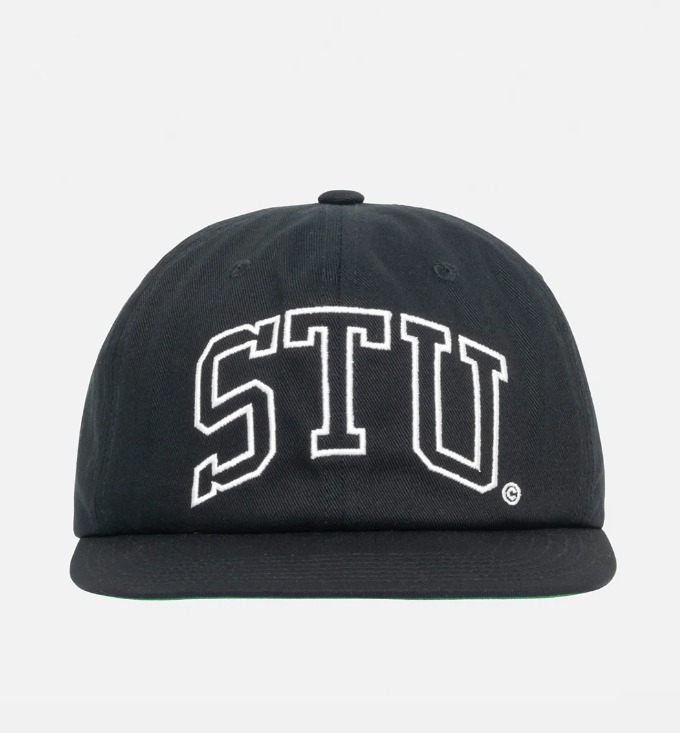 US発【Stussy】MID-DEPTH STU ARCH STRAPBACK ☆ キャップ (STUSSY