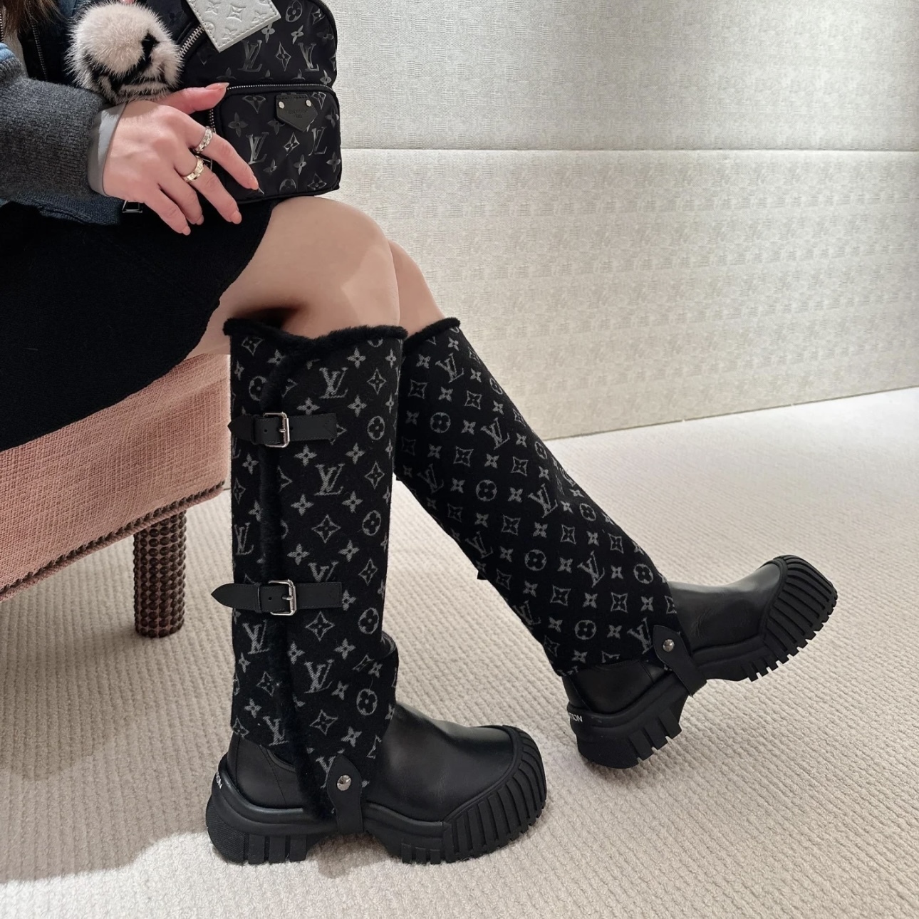 ☆うれしい2WAY☆ルイヴィトン ロングブーツ ショート (Louis Vuitton
