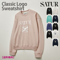 24FW] SATUR☆Classic Logo Sweatshirt☆スウェットシャツ(MAN) (SATUR