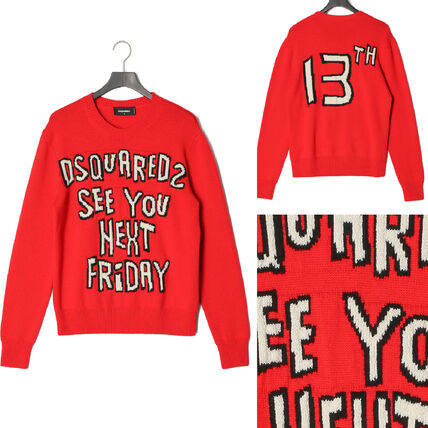 レッド（赤）系 D SQUARED2(ディースクエアード) ニット・セーター