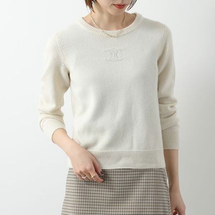 ホワイト（白）系 CELINE(セリーヌ) ニット・セーター(レディース