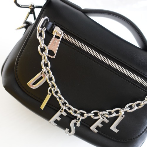 DIESEL” チャーム付き 2WAY ミニショルダー/ハンドBAG (DIESEL