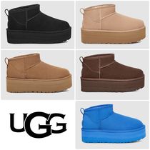 UGG】アグ Classic Ultra Mini Platform 厚底 ブーツ (UGG/ショート