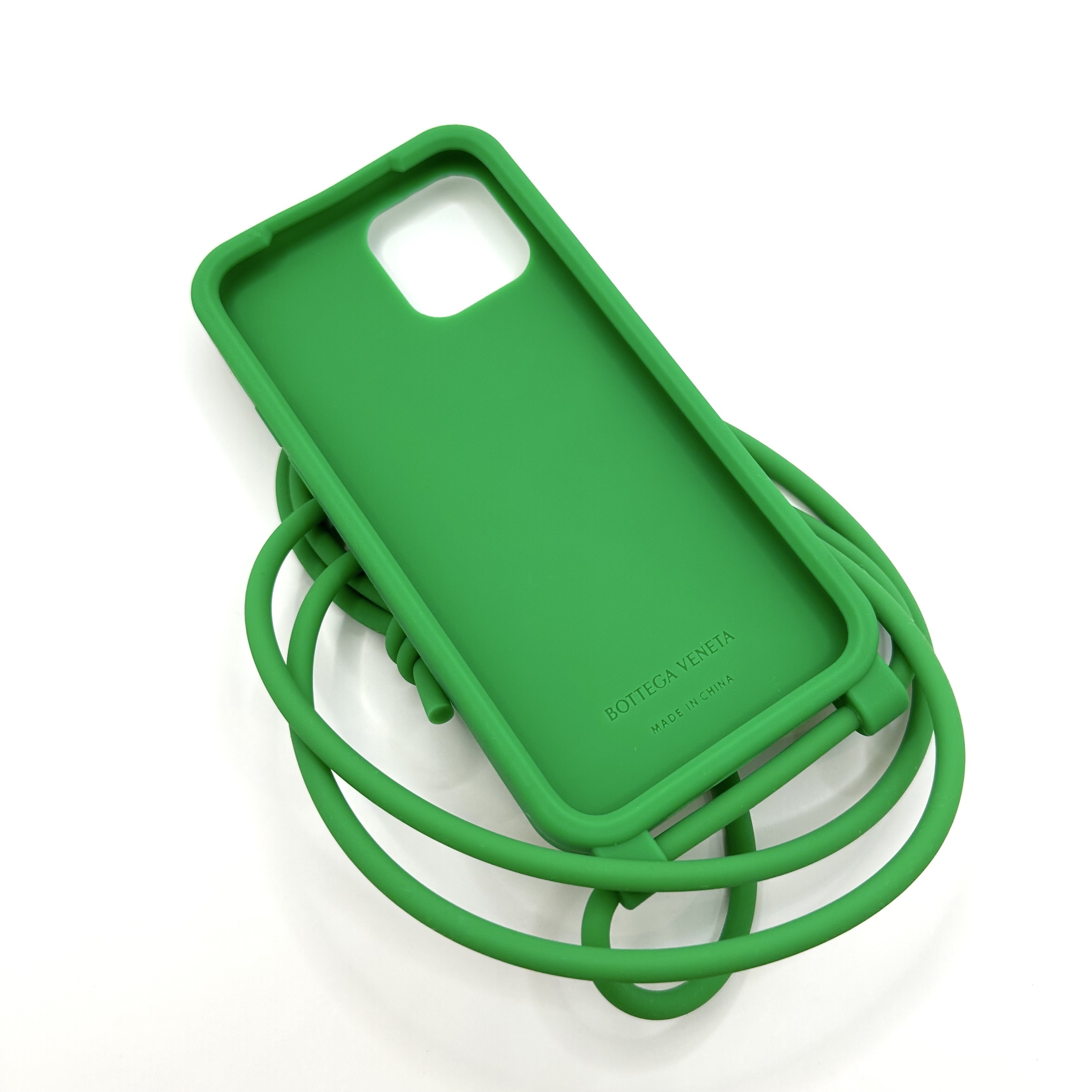 新品未使用】BOTTEGA VENETA iPhoneケース12pro 紐付 (BOTTEGA VENETA