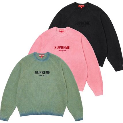 ピンク系 S Supreme(シュプリーム) ニット・セーター(メンズ
