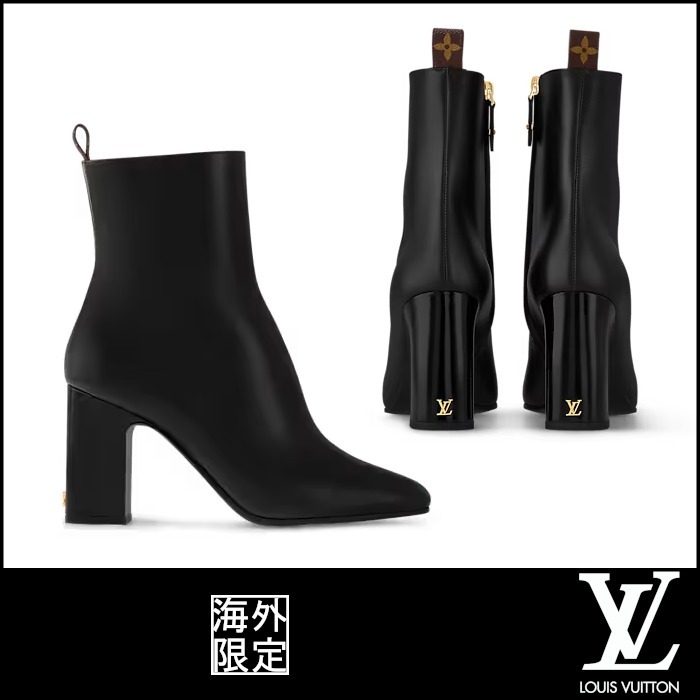 ルイヴィトン】 ドナ アンクルブーツ 8.5cmヒール (Louis Vuitton