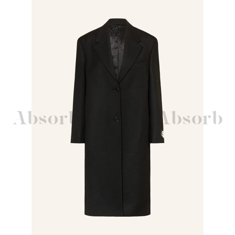 25SS NEW】Acne Studios / ウール シングルブレストコート (Acne