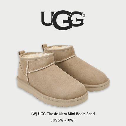 UGG】 正規品☆ (W) Classic Ultra Mini Boots Sand (UGG/ショート