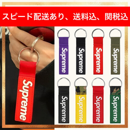 レッド（赤）系 Supreme(シュプリーム) キーケース・キーリング(メンズ