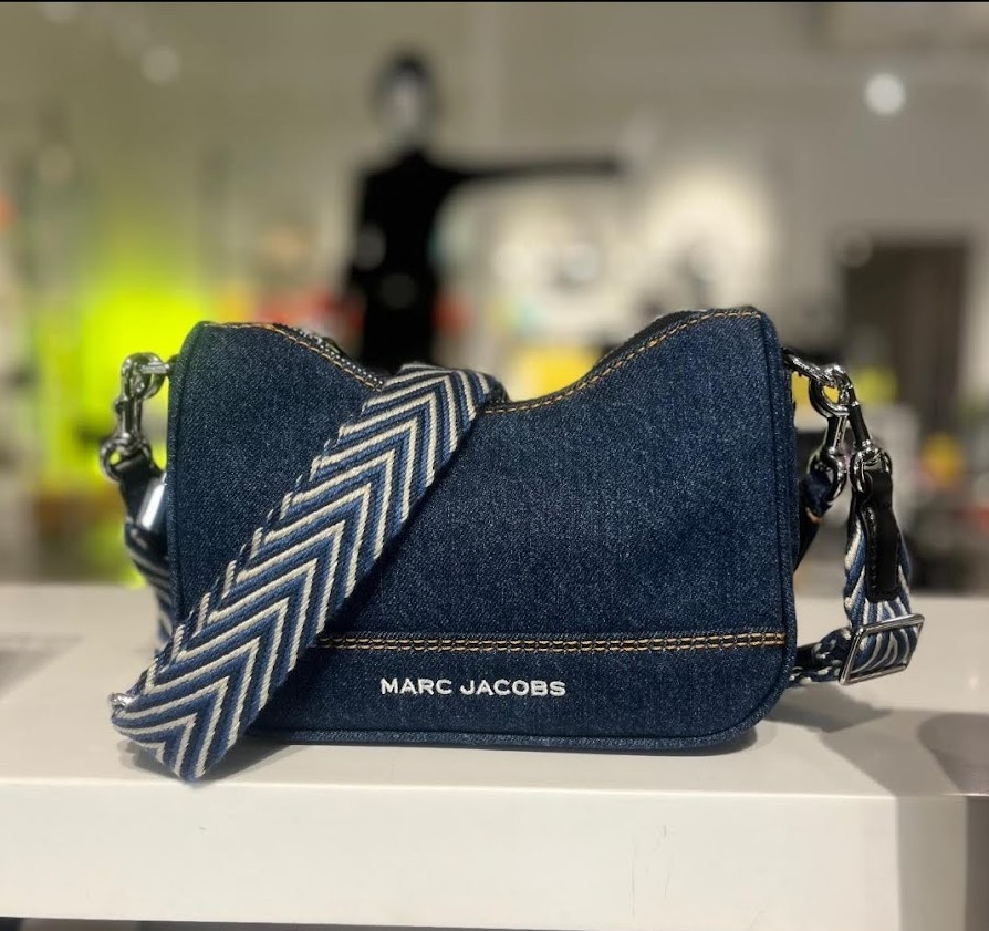 MARC JACOBS デニムミニショルダーバッグ2Way 2種類ストラップ (MARC