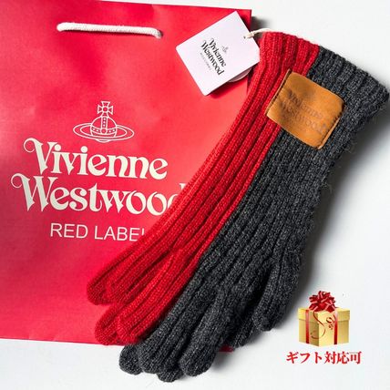 在庫確保 ヴィヴィアンウエストウッド ニット手袋 (Vivienne Westwood