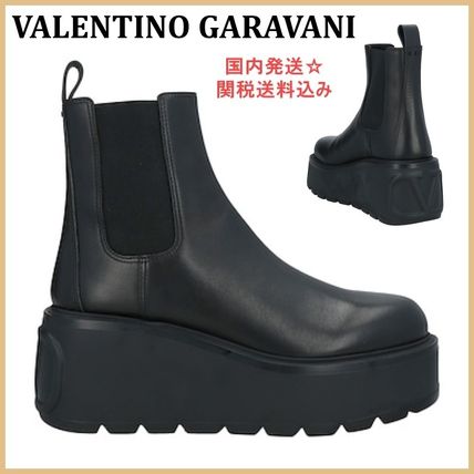 厚底 VALENTINO(ヴァレンティノ) ショートブーツ・ブーティ(レディース