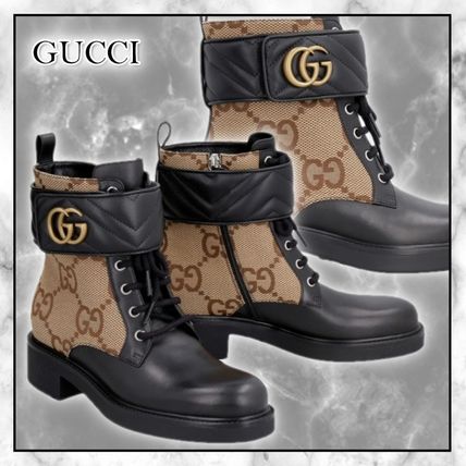 21.5cm GUCCI(グッチ) ショートブーツ・ブーティ(レディース