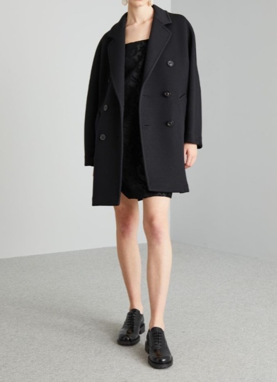 ☆アウトレット☆Max Mara☆EBBRO ウールブレンドコート (Max Mara