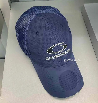 ネイビー（紺）系 BALENCIAGA(バレンシアガ) キャップ(メンズ