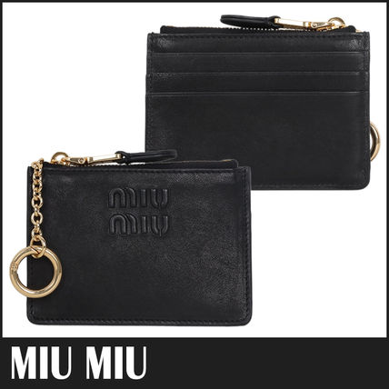 MiuMiu(ミュウミュウ) カードケース・名刺入れ(レディース) - ブランド