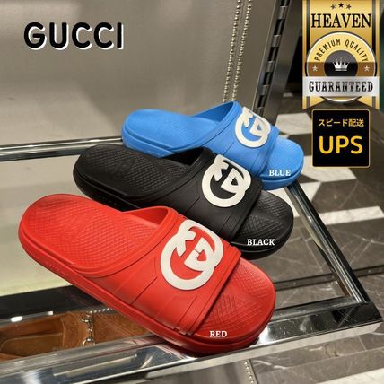 レッド（赤）系 GUCCI(グッチ) サンダル(メンズ) - ブランド通販のBUYMA