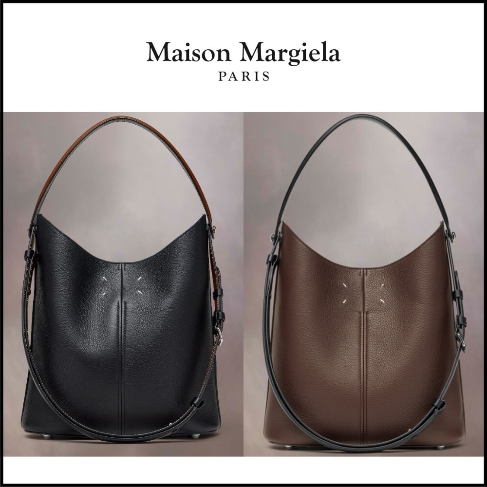 25SS メゾンマルジェラ ドレサージュ ホーボーバッグ カーフ (Maison