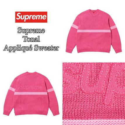 ピンク系 S Supreme(シュプリーム) ニット・セーター(メンズ