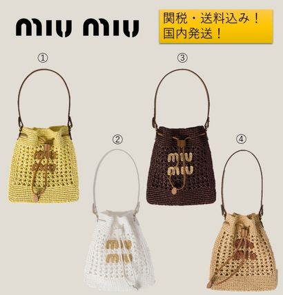 MiuMiu(ミュウミュウ) かごバッグ(レディース) - ブランド通販のBUYMA