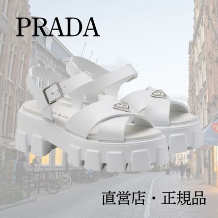 ラバー PRADA(プラダ) サンダル・ミュール(レディース) - ブランド通販