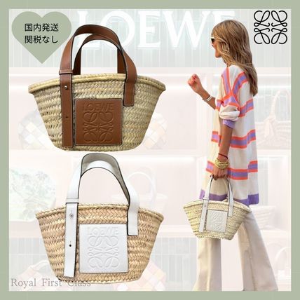 ホワイト（白）系 LOEWE(ロエベ) かごバッグ(レディース) - ブランド