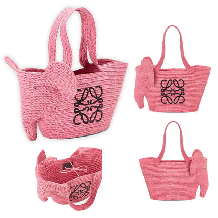 カゴバッグ ピンク系 LOEWE(ロエベ) - ブランド通販のBUYMA