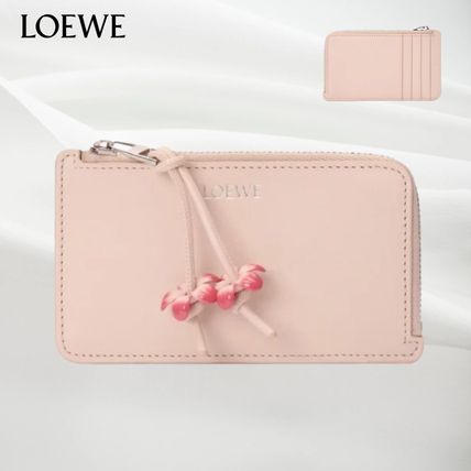 ピンク系 LOEWE(ロエベ) カードケース・名刺入れ(レディース