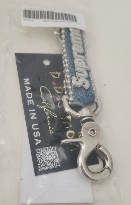 25SS Week14☆Supreme b.b. Simon Denim Keychain (Supreme/キーケース