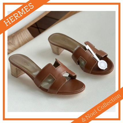 ゴールド（金色）系 HERMES Oasis(エルメス オアジス) サンダル