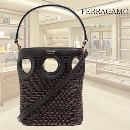 FERRAGAMO(フェラガモ) かごバッグ(レディース) - ブランド通販のBUYMA
