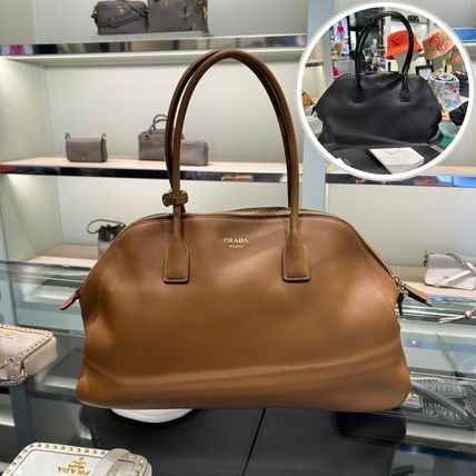 ブラウン（茶色）系 PRADA(プラダ) トートバッグ(レディース