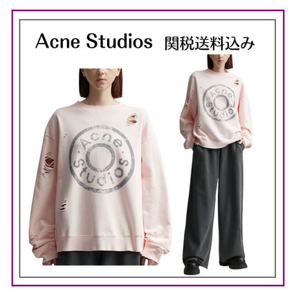 ピンク系 Acne Studios(アクネストゥディオス) スウェット・トレーナー