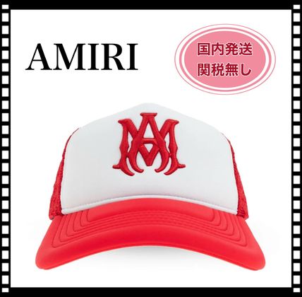 レッド（赤）系 AMIRI(アミリ) 帽子(メンズ) - ブランド通販のBUYMA