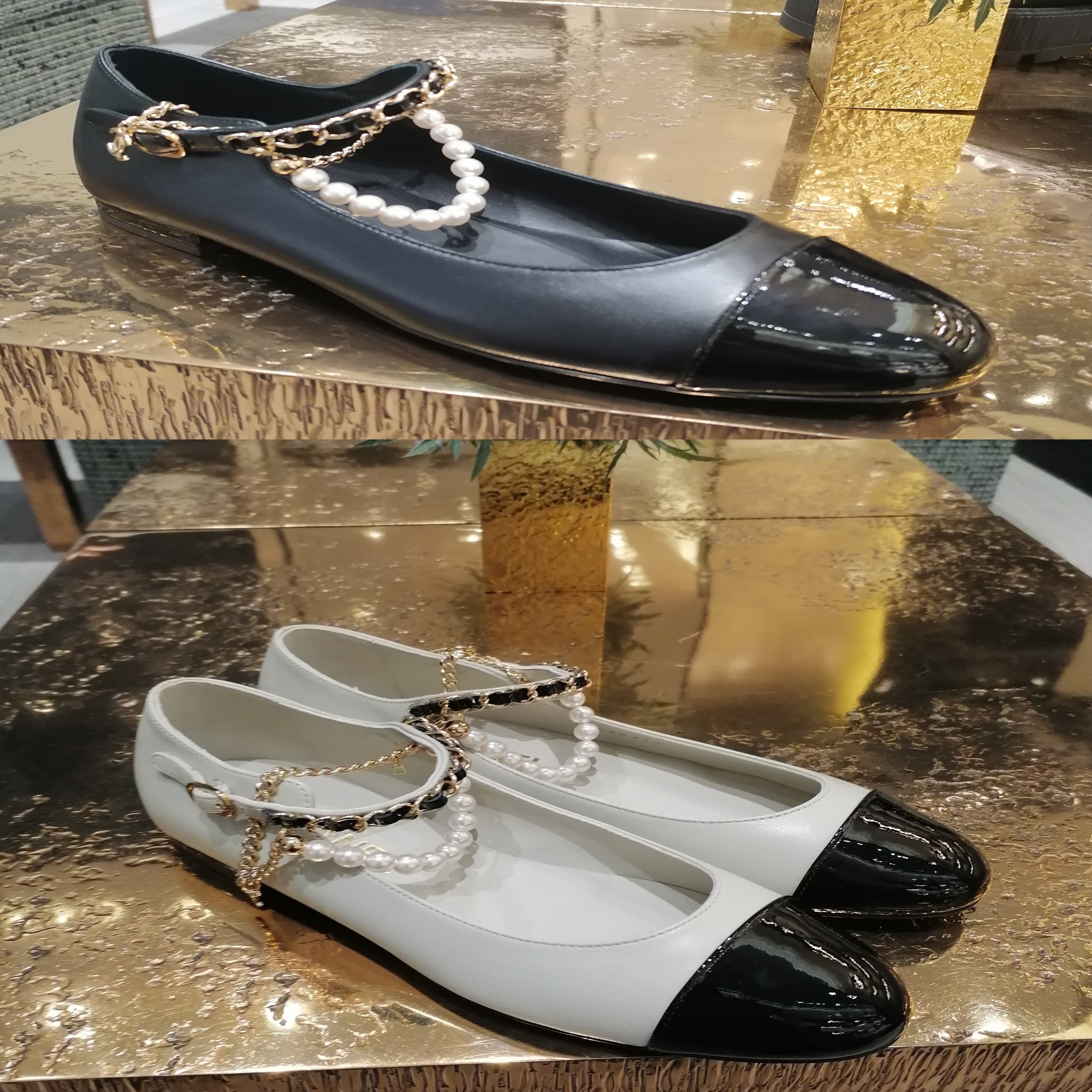 CHANEL☆メリージェーン (CHANEL/フラットシューズ) G46718-B21638