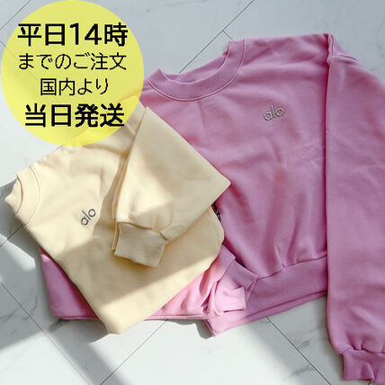 ピンク系 ALO Yoga(アロー) スウェット・トレーナー(レディース