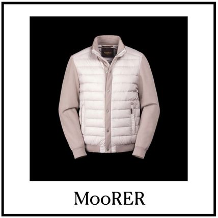 ホワイト（白）系 MOORER(ムーレー) ダウンジャケット(メンズ