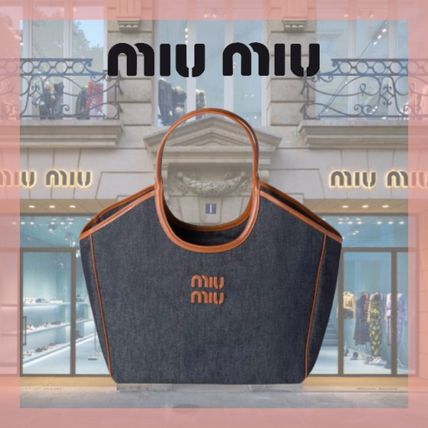 デニム MiuMiu(ミュウミュウ) バッグ・カバン(レディース) - ブランド