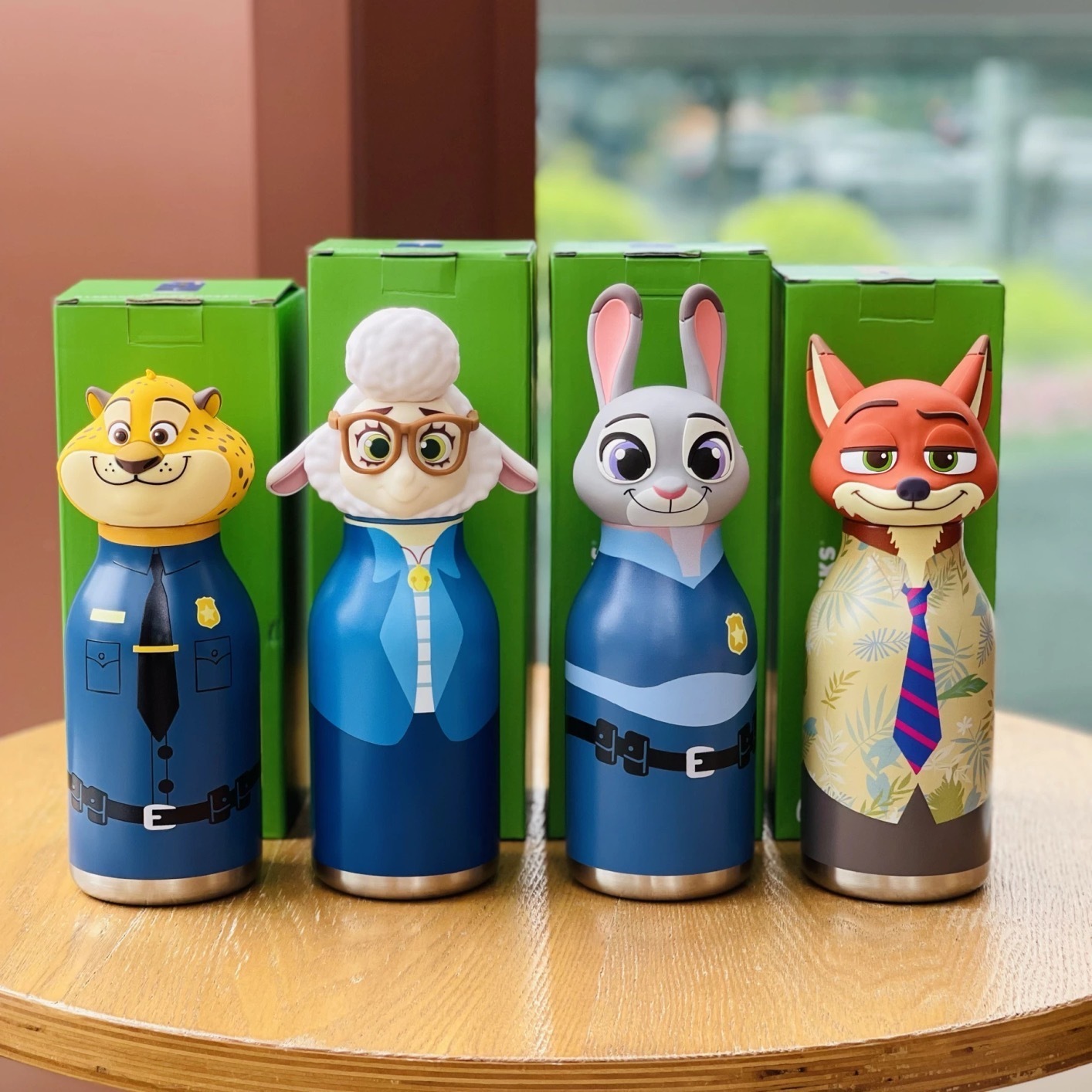 ズートピア ステンレスボトル 430ml タンブラー 4種展開 (Starbucks