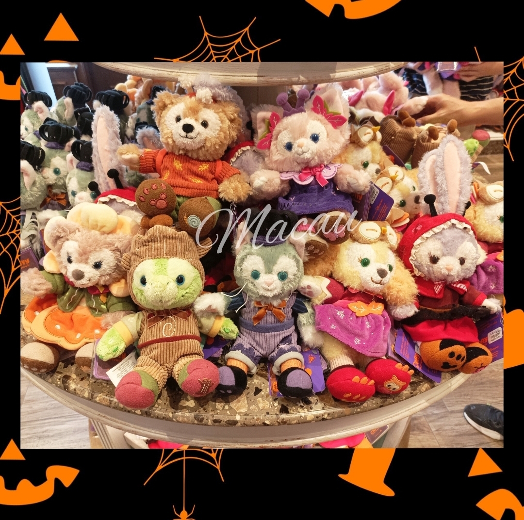 香港ディズニー限定☆2025年ハロウィン ぬいぐるみ (Disney