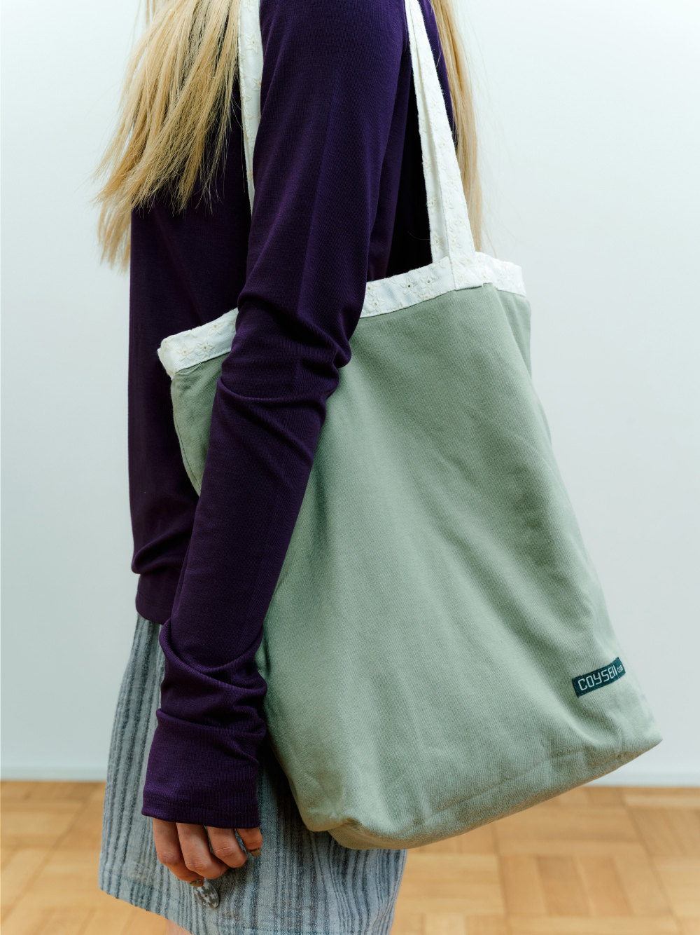 COYSEIO】リバーシブル/送料税込 ☆038 STAR REVERSIBLE BAG