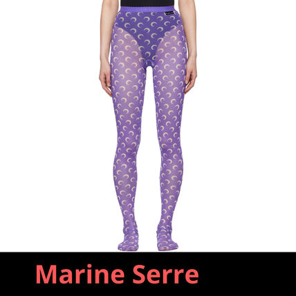 MARINE SERRE(マリーンセル) タイツ・ソックス(レディース) - ブランド