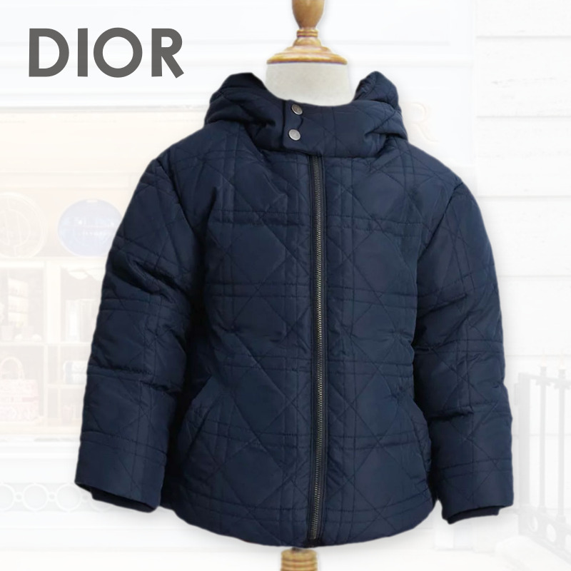 大人もOK*ベビーディオール*カナージュショートダウンジャケット (Dior