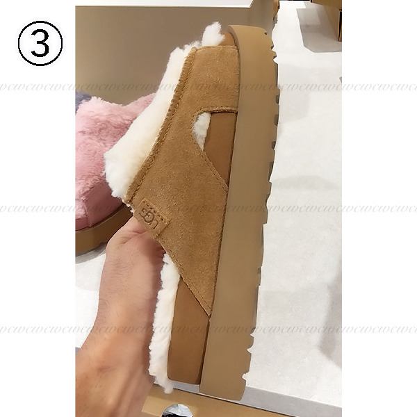 完売必至】アグ□もこもこ可愛い ベイヨンナ スリッポン (UGG