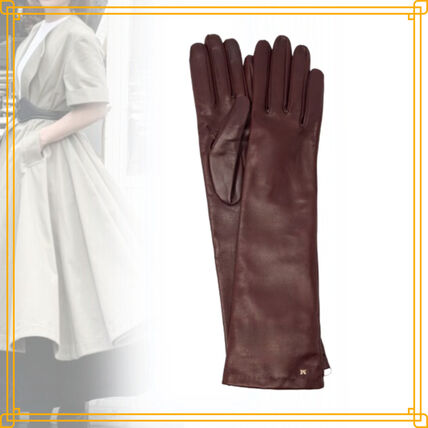 レザー（本革） Max Mara(マックスマーラ) 手袋(レディース